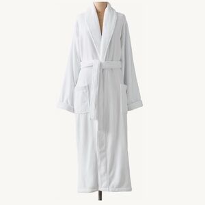 Restoration Hardware RH white full length bath house robe XS
